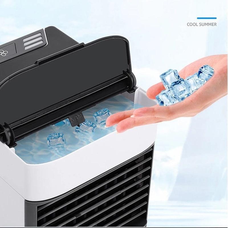 Mini Freeze Air: O Ar Condicionado Portátil Ideal para Você